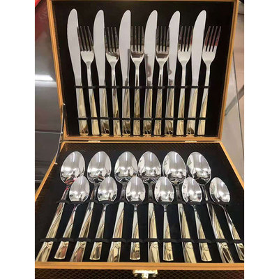 Cutlery set(gilding 24pcs)